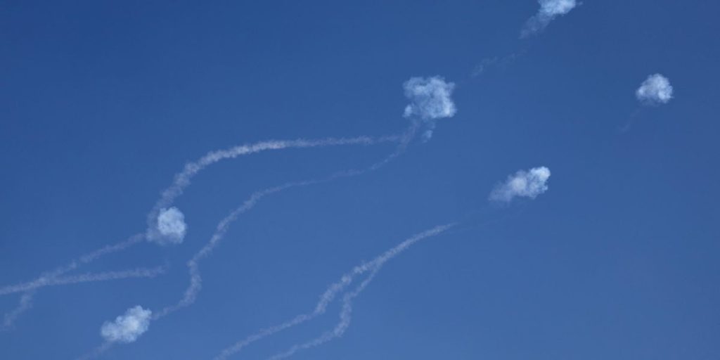 Iran attacks Israel.  Drones intercepted.  US and UK fighters in flight