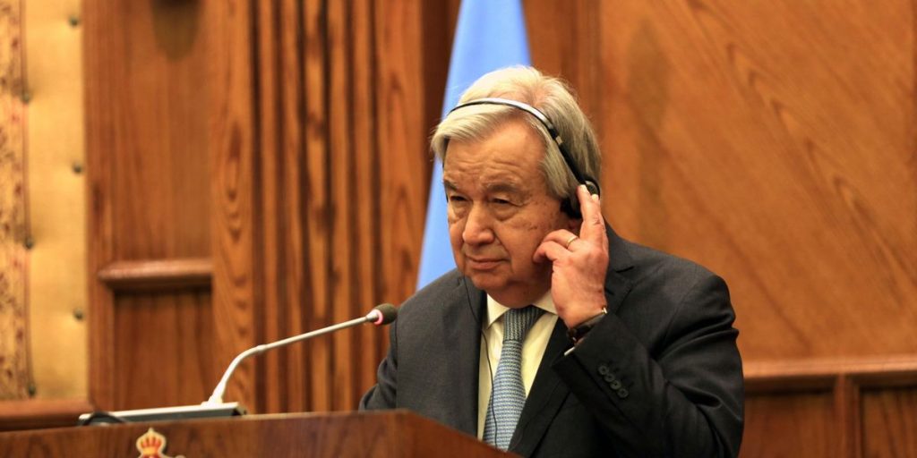 Guterres, when the UN is always and only pro-Hamas