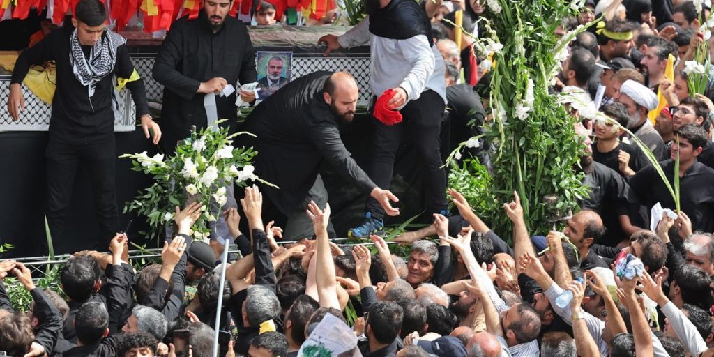 Ismail Haniyeh's Funeral in Tehran as Israel Braces for Iranian Attack