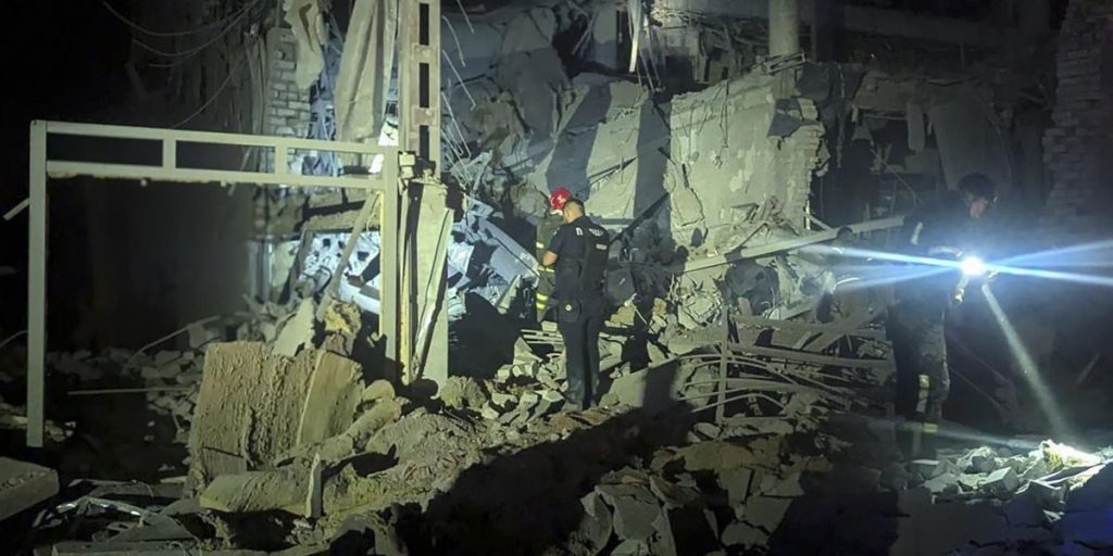 New Russian attack on Ukraine with drones and missiles