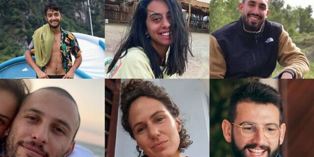 Bodies of 6 hostages murdered by Hamas a few days ago found in Rafah.