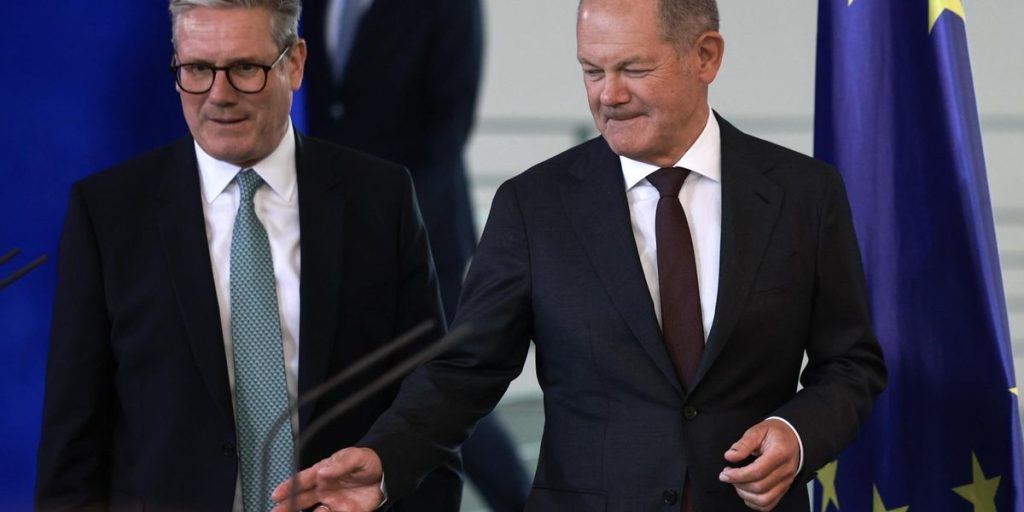 The axis that can unite London and Berlin