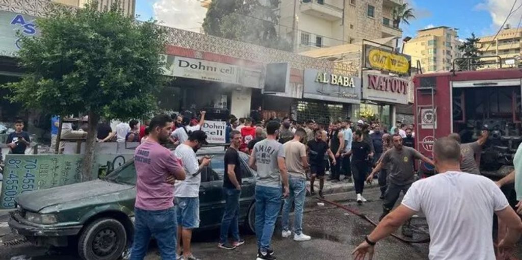In Beirut, radio transmitters, solar panels and electric motorcycles explode.