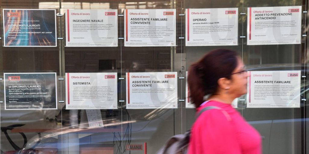 Work: +440 thousand jobs in June in Italy