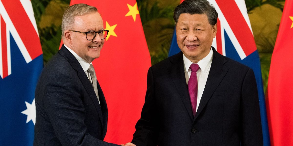 Australia - China: rivals yes, but not too much