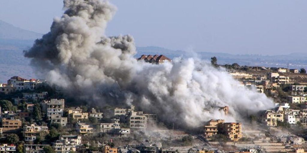 Israel targets Hezbollah funding centers in Lebanon.