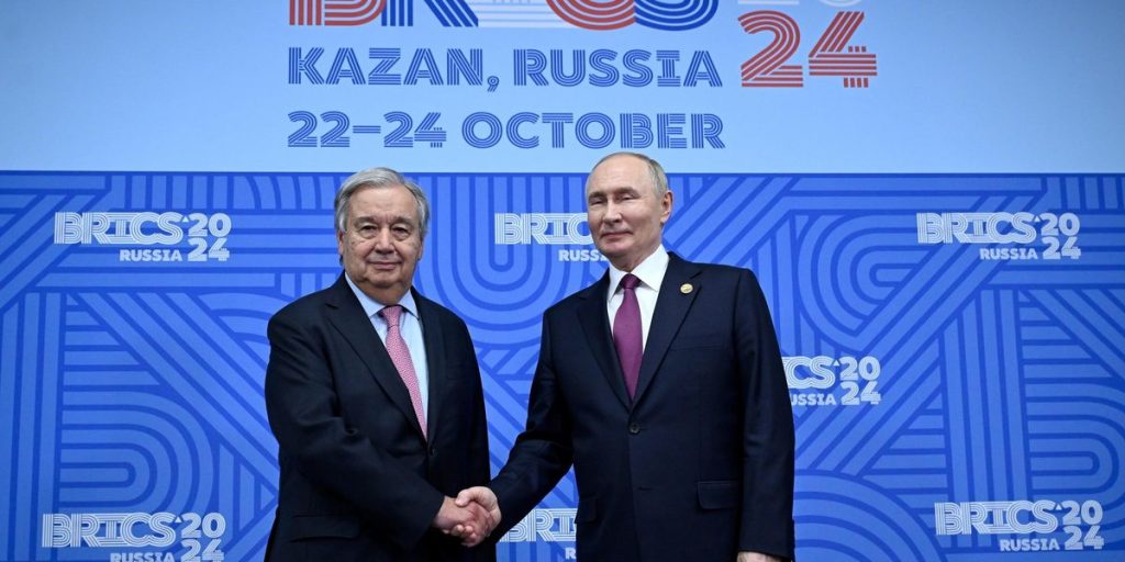 Guterres in Kazan: peace or betrayal? The UN under fire for the meeting with Putin