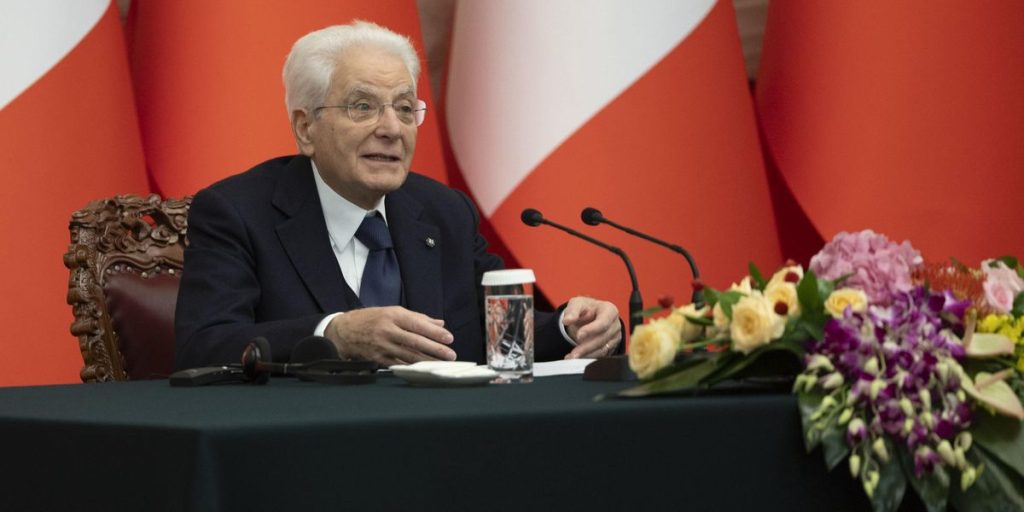 Mattarella in China to intensify relations between the two countries