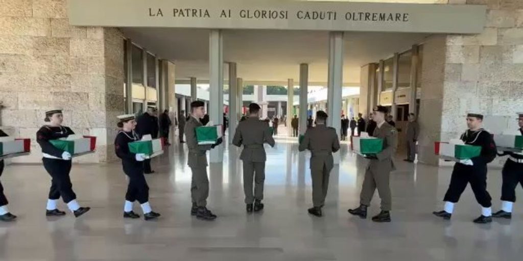 The remains of the marines, finally home (with the commitment of Panorama)