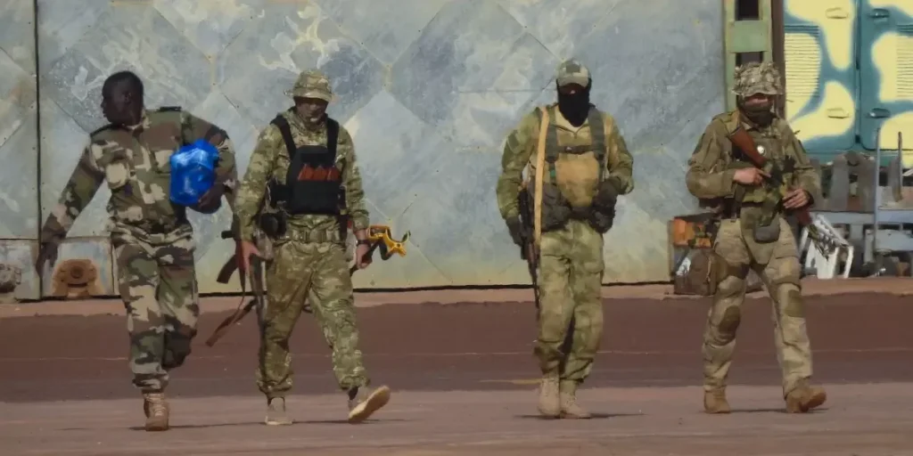 Russian militiamen involved in murders and deportations in Africa