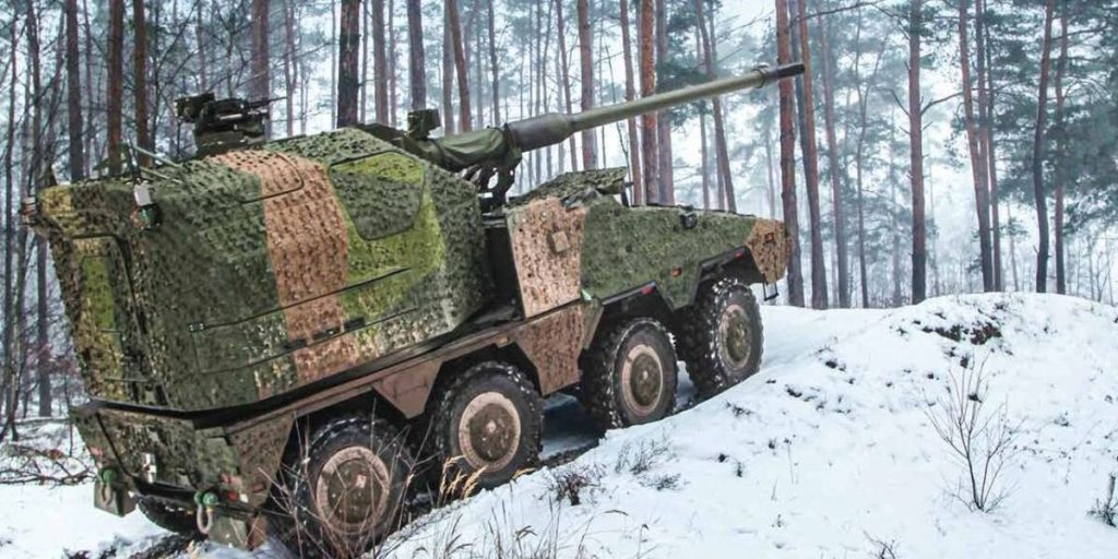 The new NATO cannon in battle