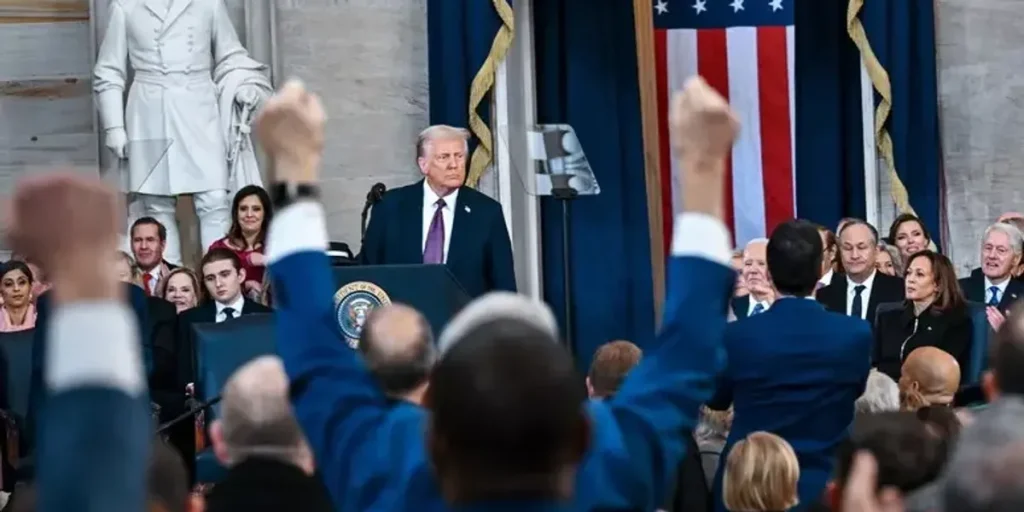 Trump: inauguration speech - Panorama