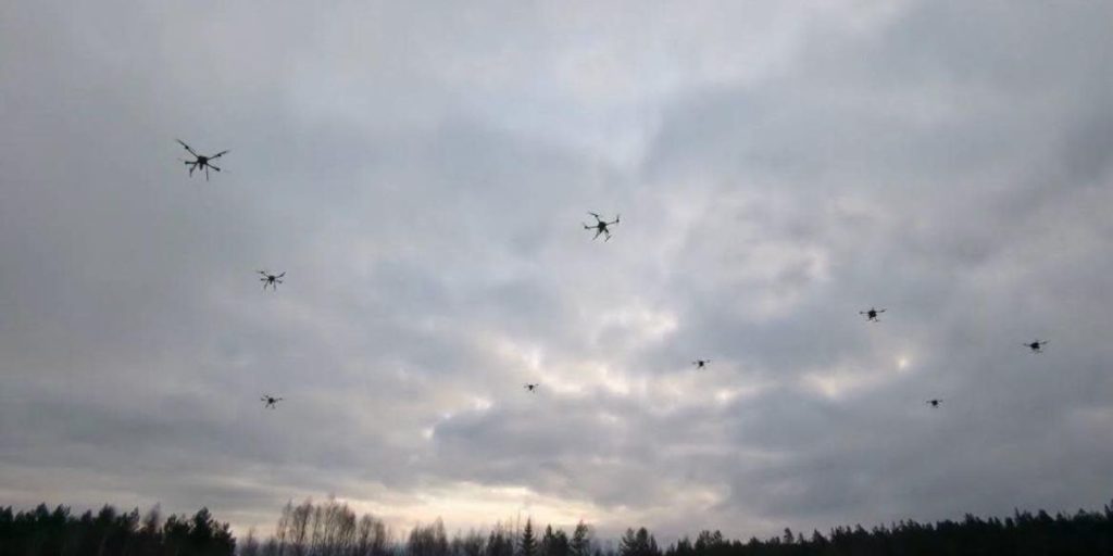Sweden: swarms of drones at Nordic Response 2025