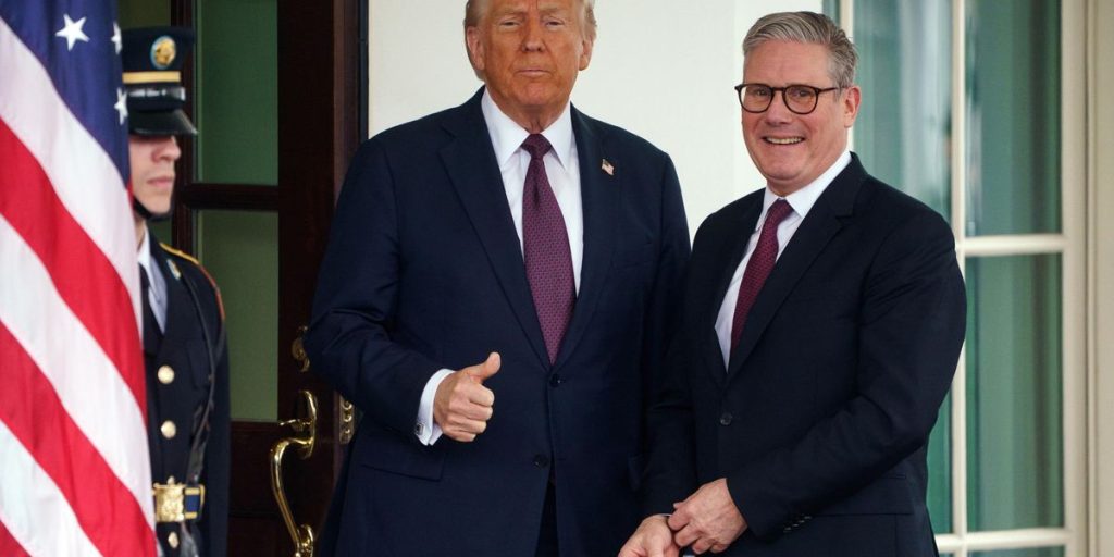Trump-Starmer Meeting. The Tycoon: "Zelensky dictator? I can't really have said it"