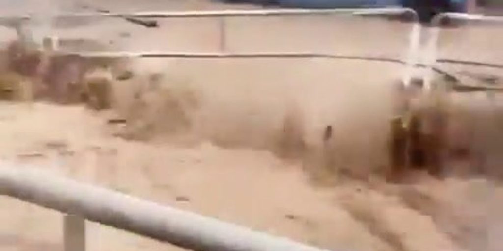The videos of the flood in Gran Canaria: woman saved before the car is submerged
