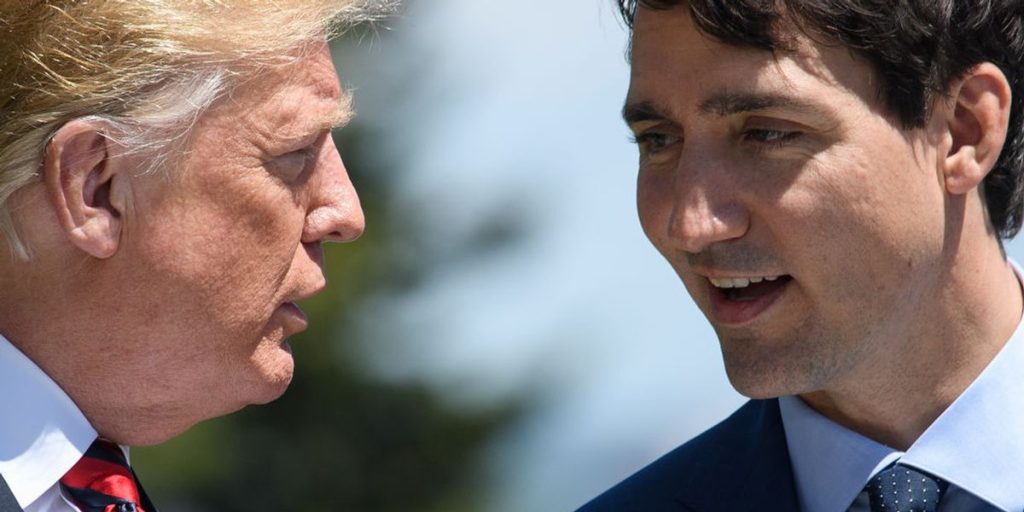 It is a tariff war (and nerves) between the USA and Canada