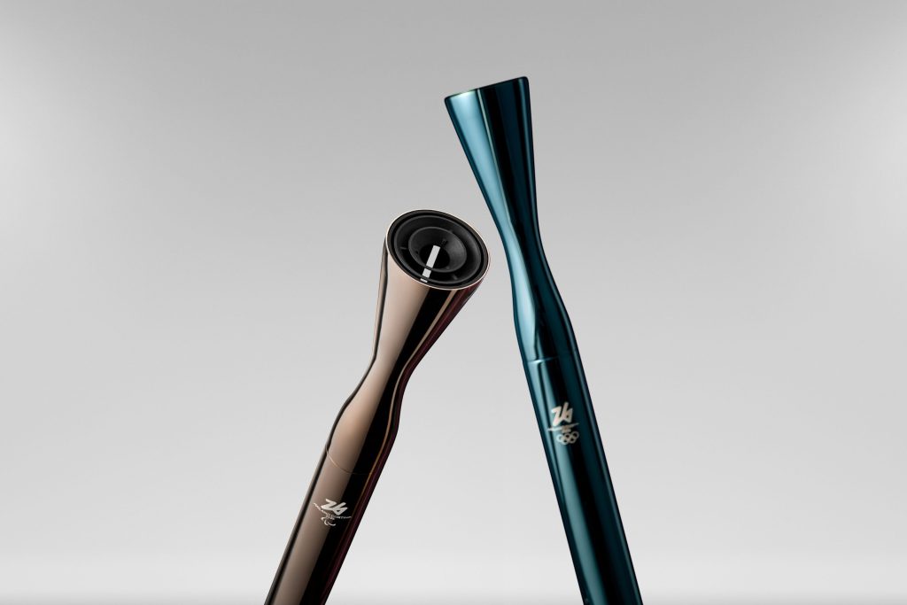 Here is revealed the Olympic and Paralympic torches