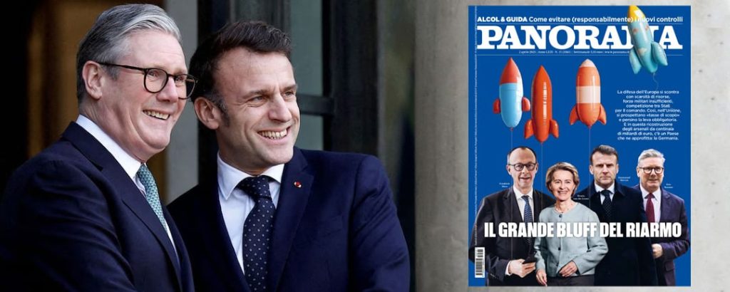 Il grande bluff del riarmo – Panorama in edicola
