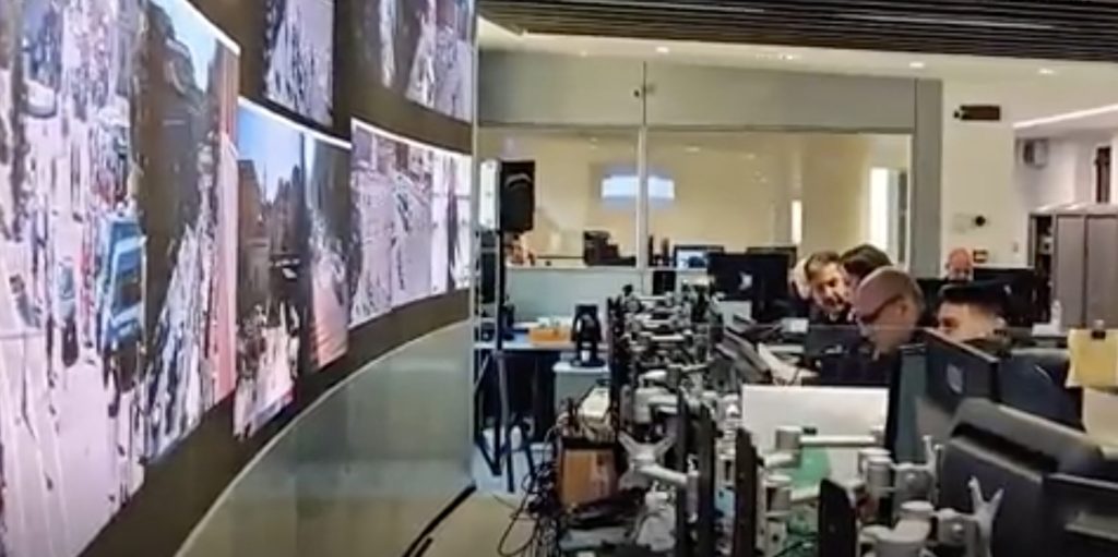 patrols on the ground, in the meter and with drones