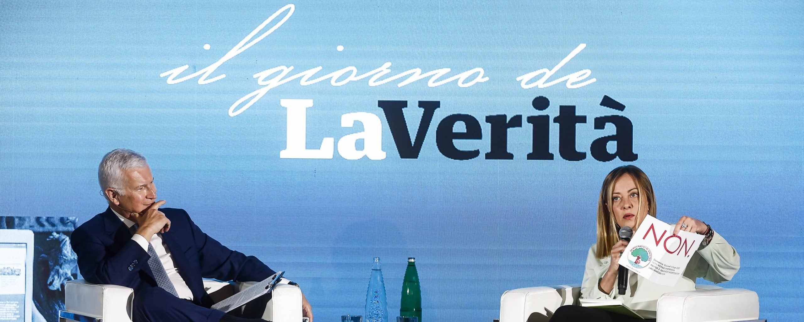 Giorgia Meloni e il referendum: «Cittadinanza in 5 anni? Assolutamente no. L’astensione è un diritto legittimo»