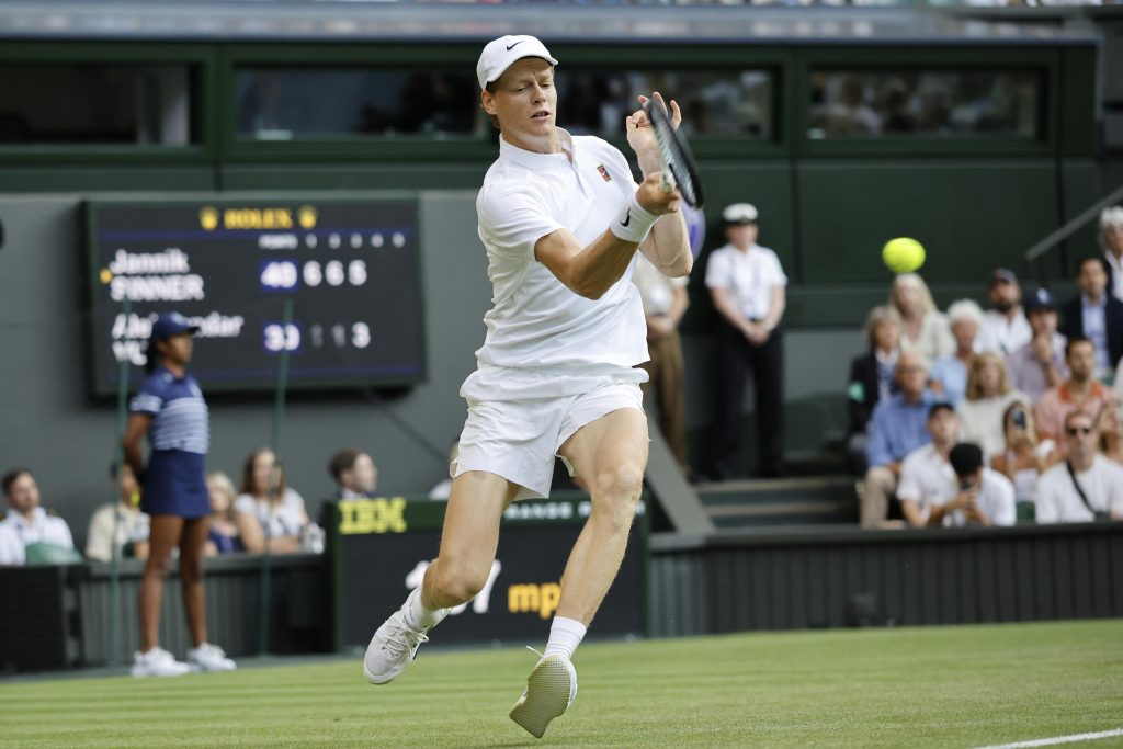 Sinner, batte Vukic in scioltezza. Che crescendo a Wimbledon
