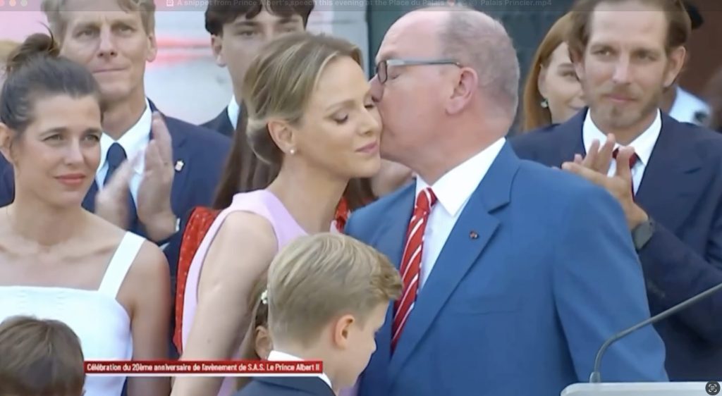 "Thanks to my wife and children"