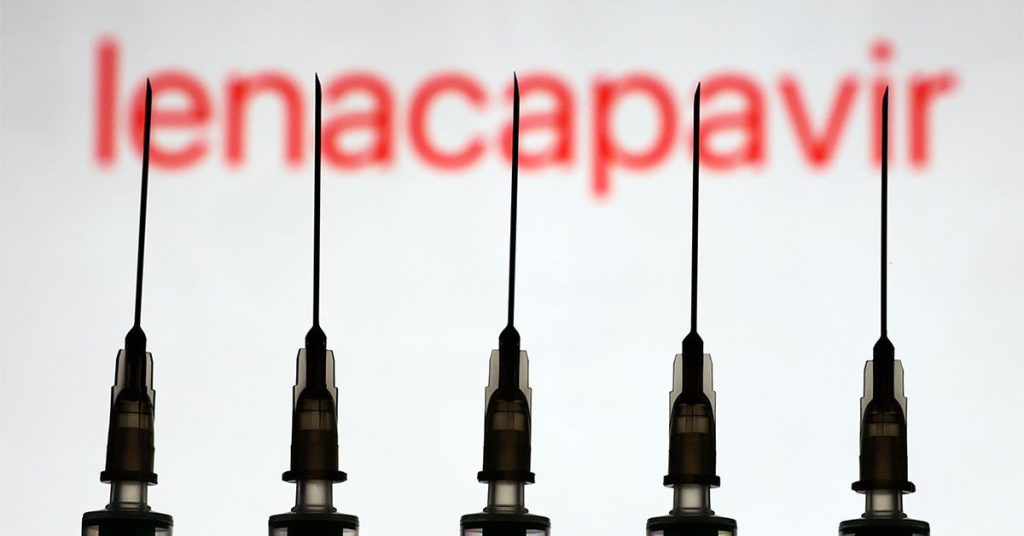 WHHO RECOMMENDS LENACAPAVIR AS TWICE YEARLY INJECTION TO HELP PREVENT HIV