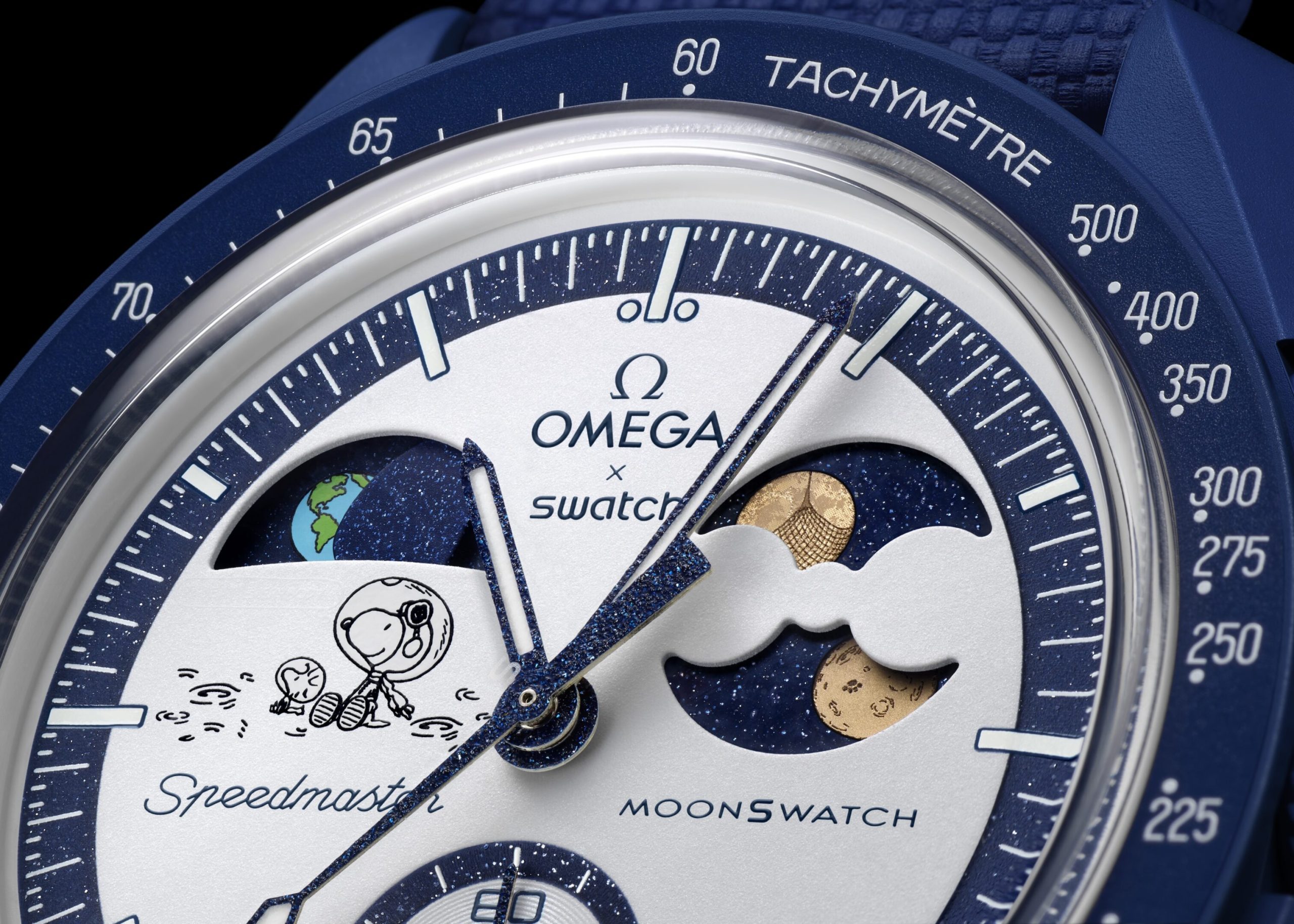 Swatch svela l’orologio più poetico di sempre: MoonSwatch Mission to Earthphase Moonshine Gold