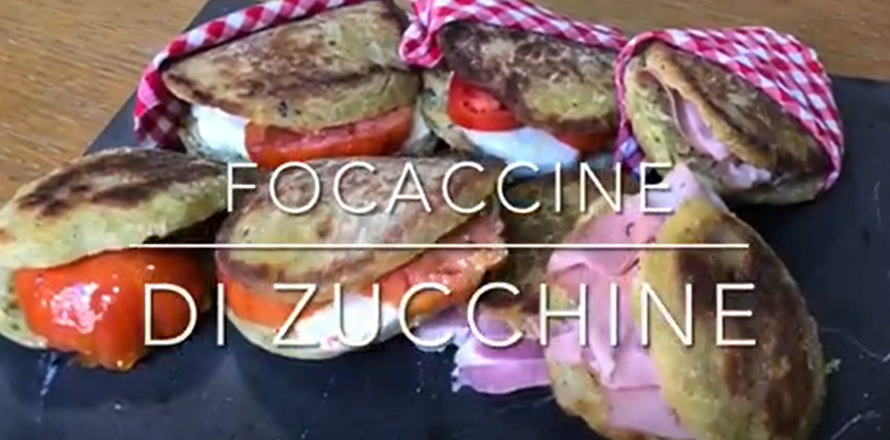 Let's cook together: Zucchini Focaccine