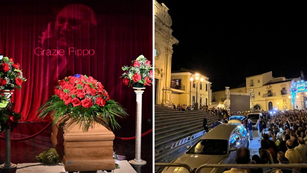 Pippo Baudo, il funerale a Militello: lui l’avrebbe voluto così