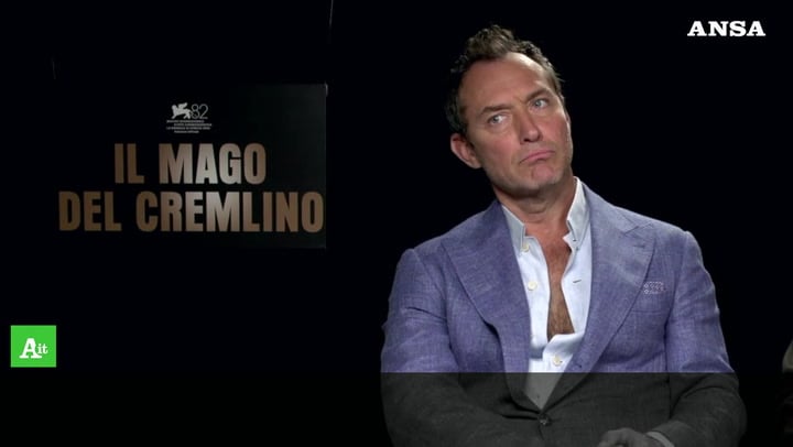 Venice Film Festival, Jude Law in the role of Putin: "I don't fear repercussions"