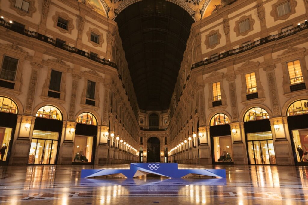 The countdown has started, 100 days until the Olympics of the new Italian Spirit