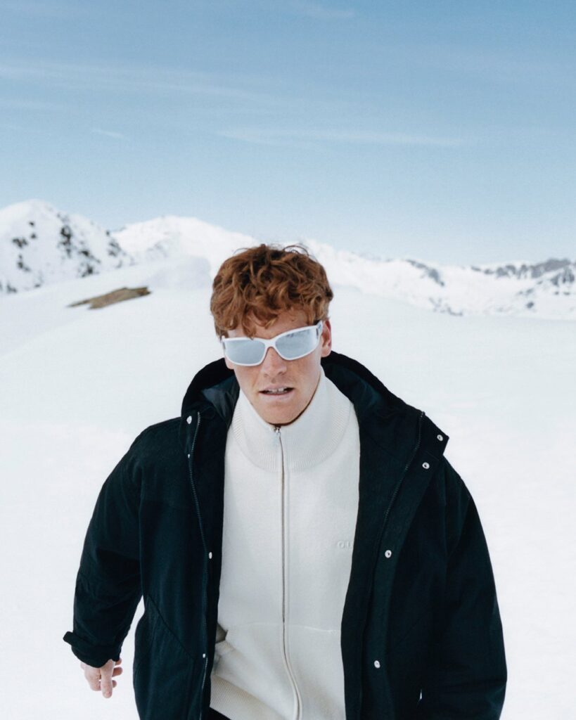 Gucci in alta quota con Jannik Sinner