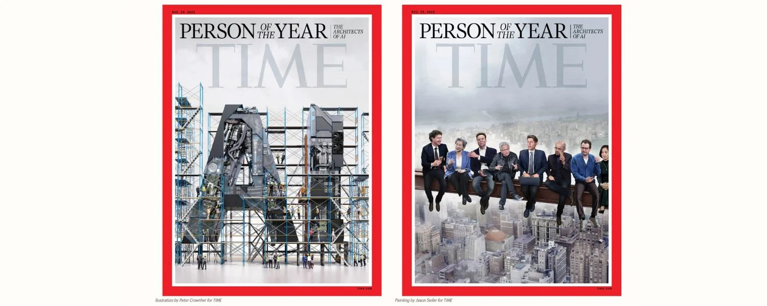 Intelligenza artificiale, ecco perché gli architetti dell’AI sono stati scelti da «Time» come Persona dell’Anno 2025