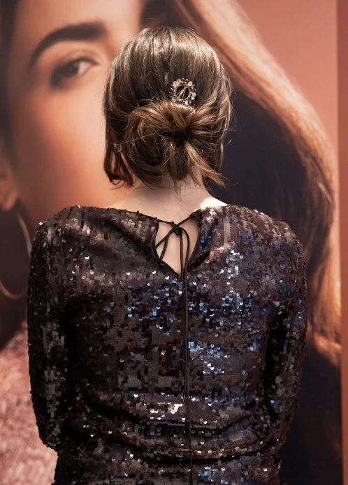 New Year's Eve, holiday looks by Dyson