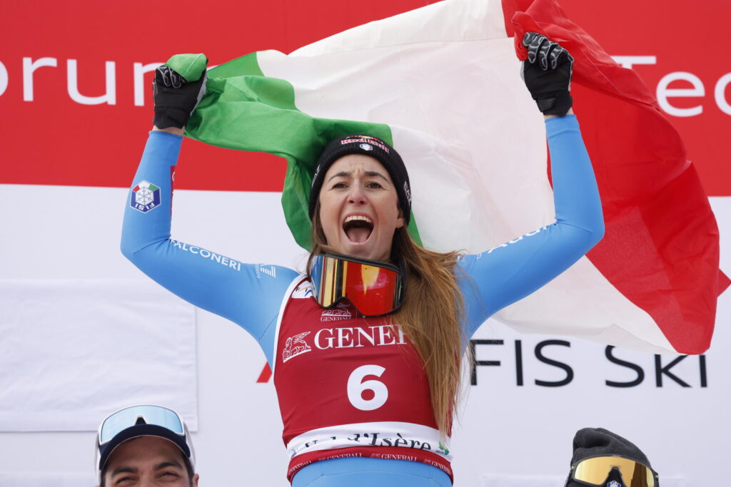 SuperG in Val d’Isere, vince Goggia: “Ieri ho buttato la gara e ho pianto”