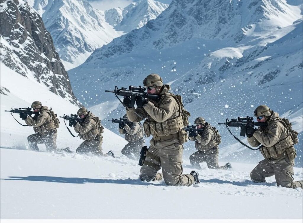 Operazione Arctic Endurance, weekend sul ghiaccio per trenta soldati