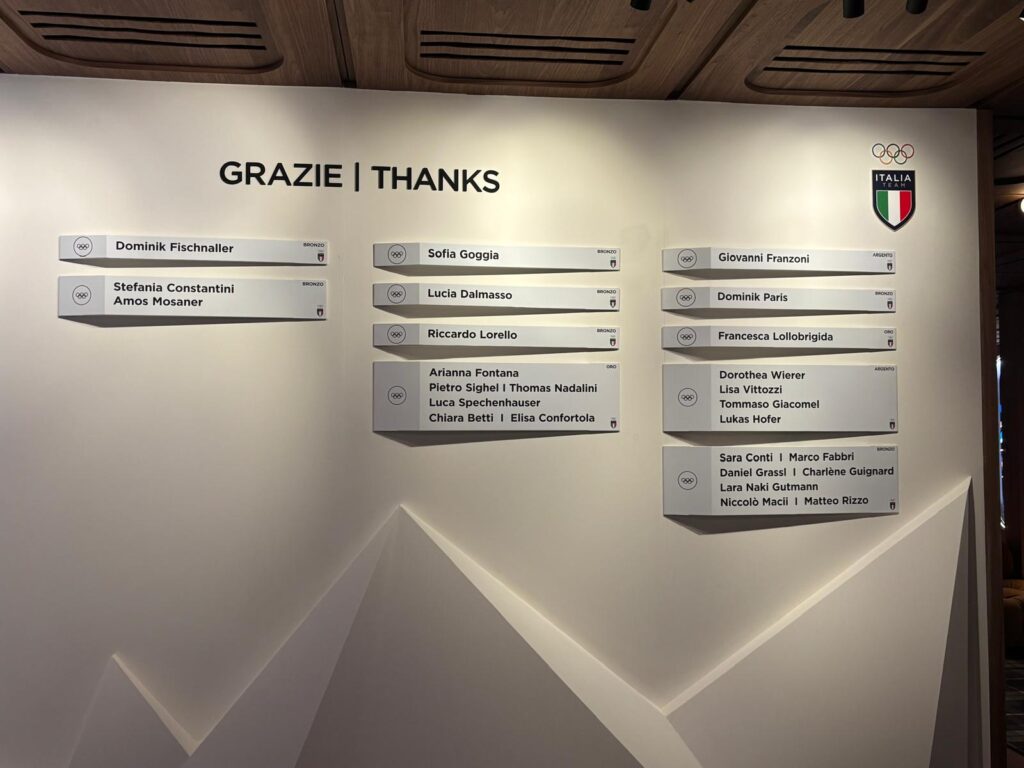 The Medagliere Azzurro shines at Casa Italia