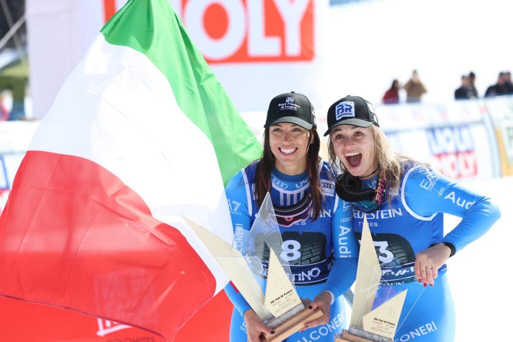 Nel SuperG donne è grand’Italia Vince la Curtoni, Zenere terza