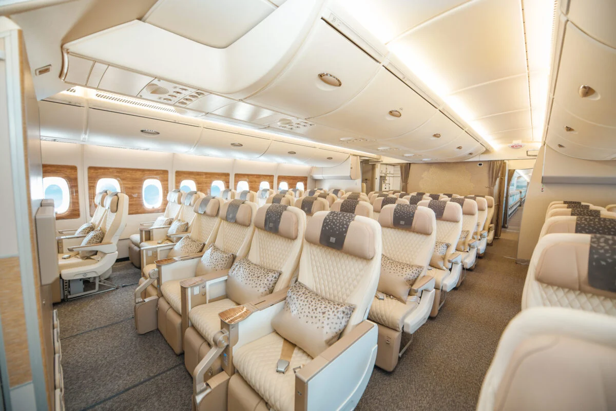 Seats that become sofas, private suites, spatial wifi. The best airline cabins from economy to first