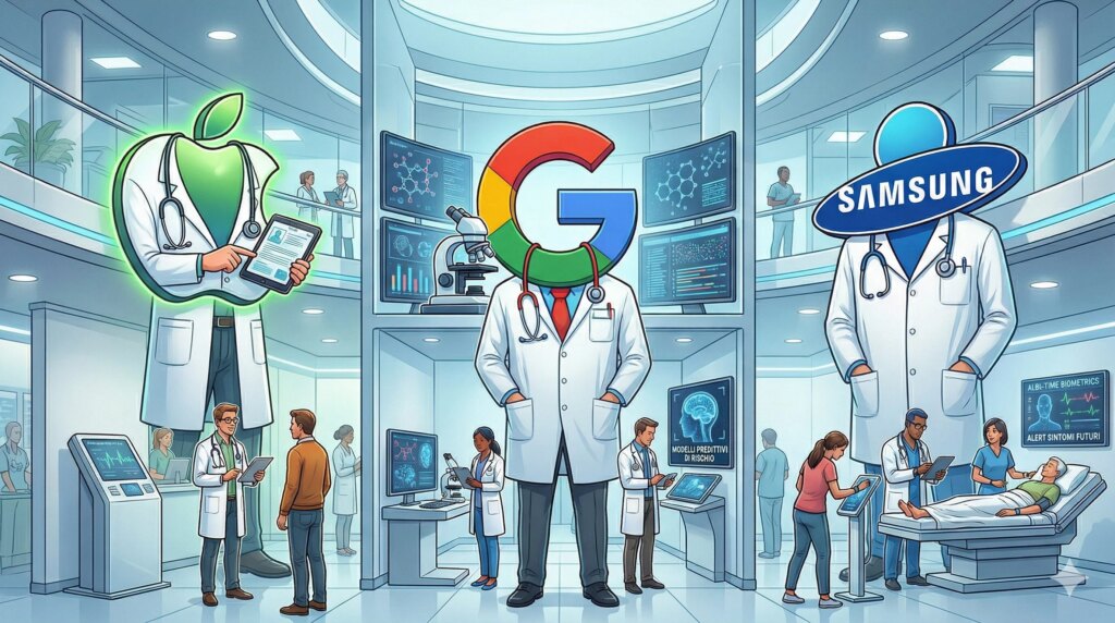 Apple, Google e Samsung diventano medici. Avvertono se ti ammalerai prima ancora che compaiano i sintomi