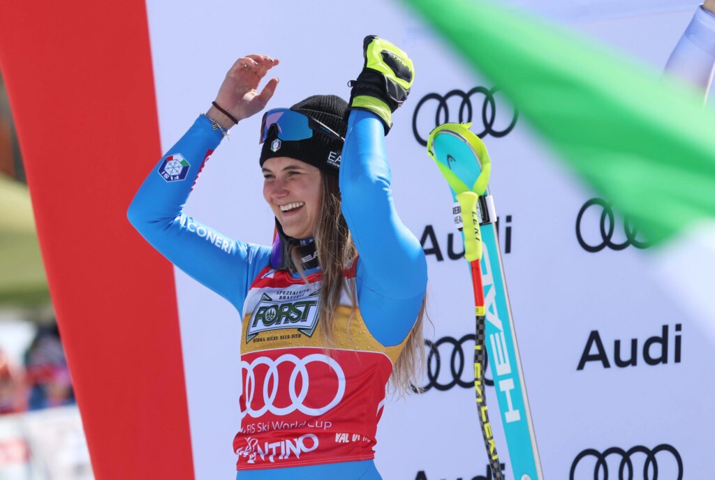 Sci, bis clamoroso di Laura Pirovano: ancora vittoria per un centesimo