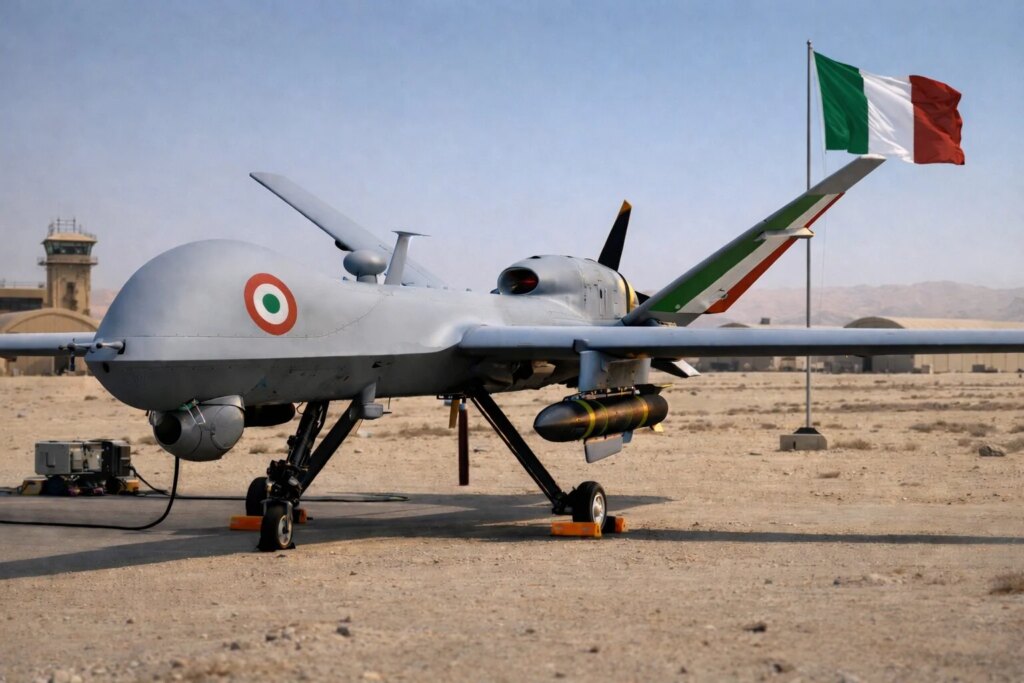 Drone colpisce base con militari italiani in Kuwait: distrutto un «nostro» Predator da 30 milioni