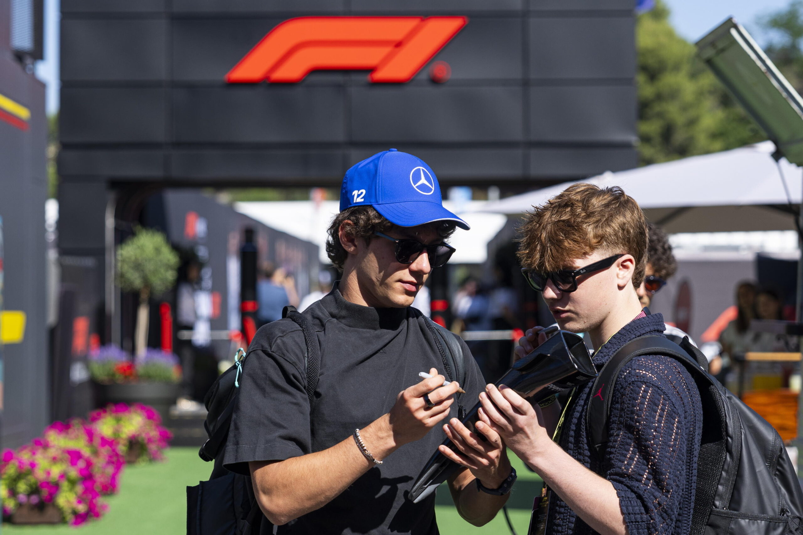 Antonelli davanti a tutti in Austria poi le Mc Laren, Ferrari in ritardo