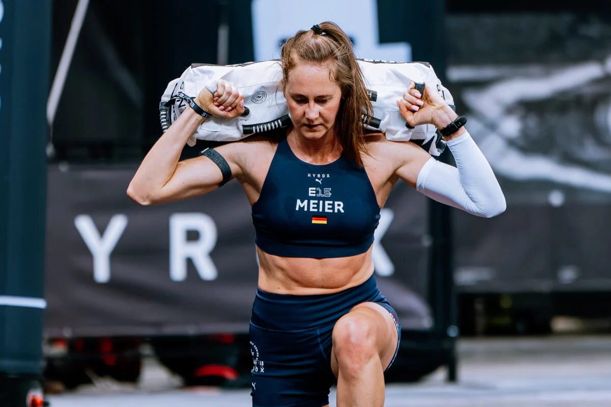 At the Hyrox World Championships in Stockholm with the new Amazfit Balance 3