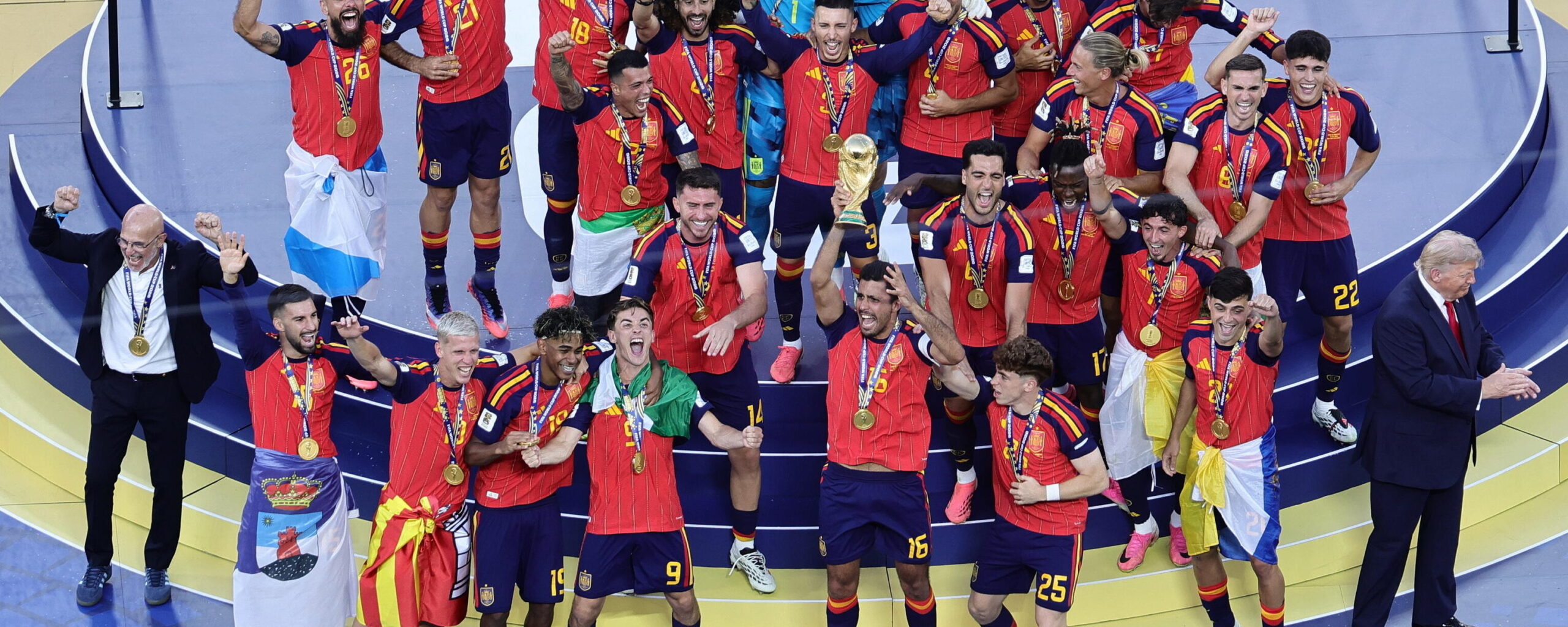 Spagna sul tetto del mondo, Messi chiude senza trionfo