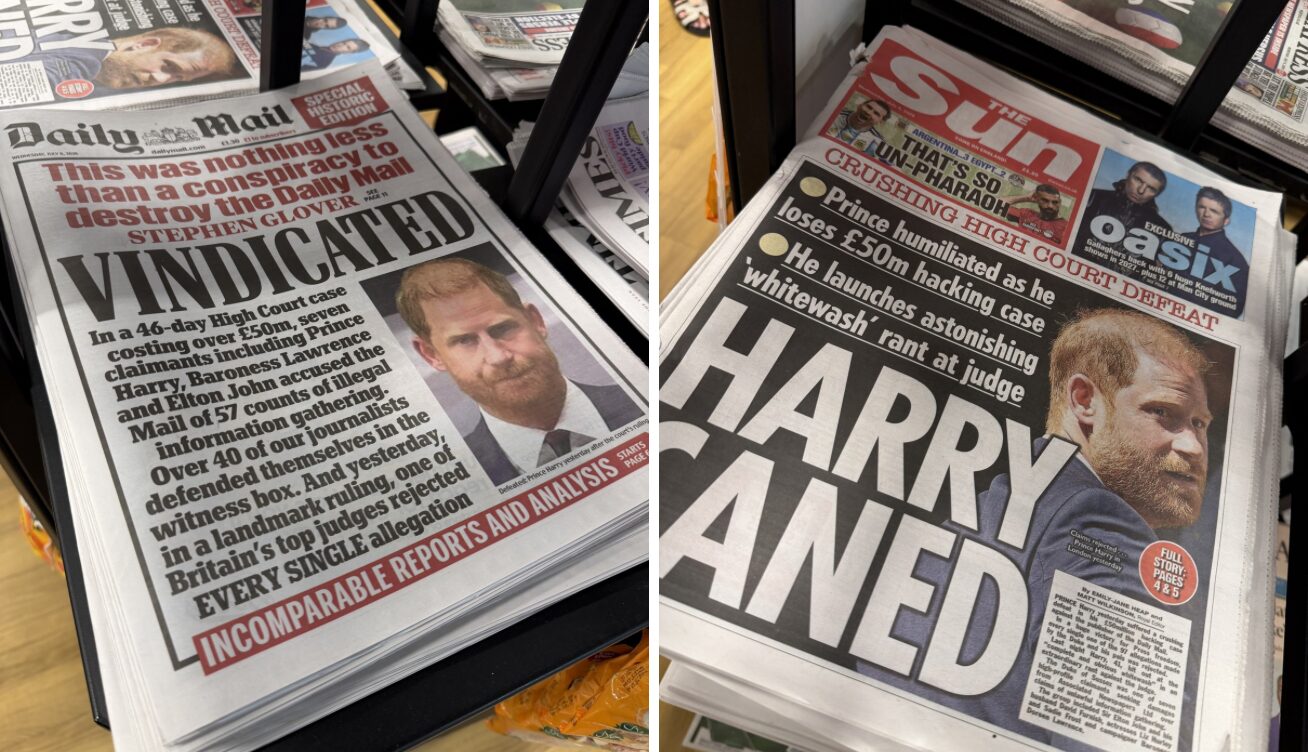 Harry perde la guerra contro il Daily Mail: la sconfitta in tribunale che umilia il principe