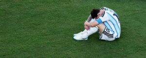 Messi, addio al Mondiale tra lacrime e record
