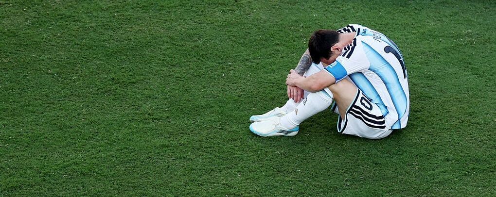 Messi, addio al Mondiale tra lacrime e record