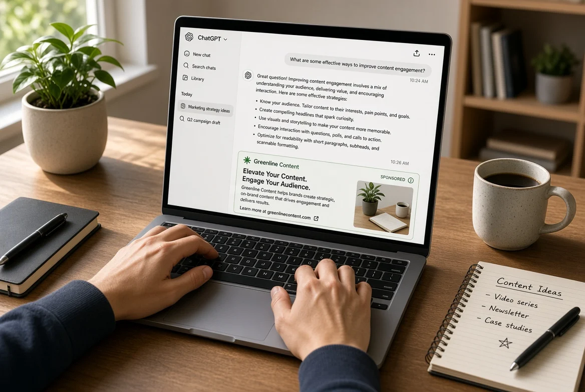 ChatGPT gratis per tutti ma con la pubblicità